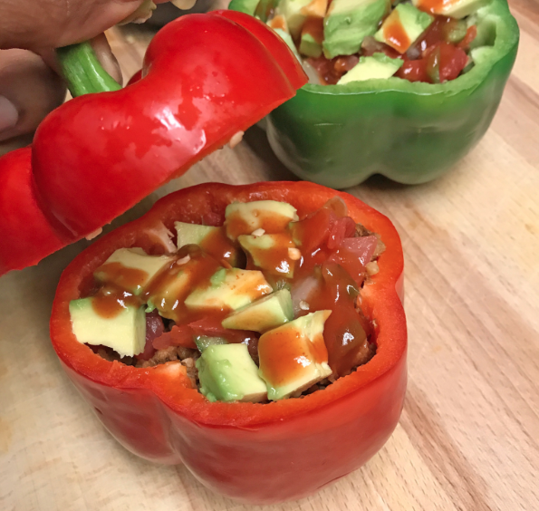 Vegan Stuffed Bell Peppers